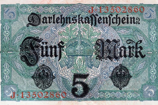 Vintage German Paper Money