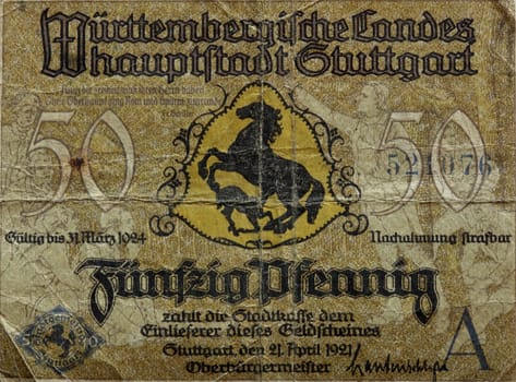 Vintage German Paper Money