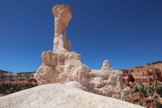 Rock Formation in Bryce Canyon National Park. Utah. USA