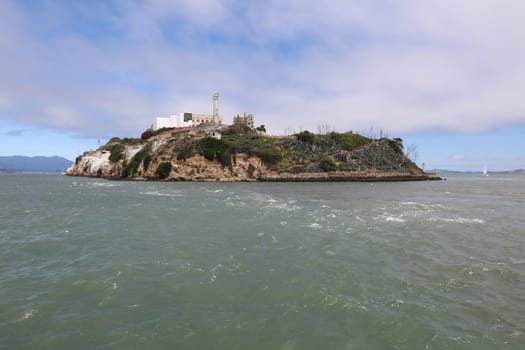 Alcatraz Island in San Francisco Bay. California. USA