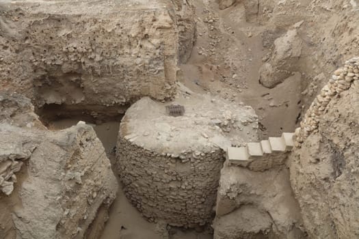 Archeological Excavation in Jericho. Palastine. Israel