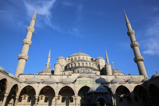 Blue Mosque in Istanbul. Turkey