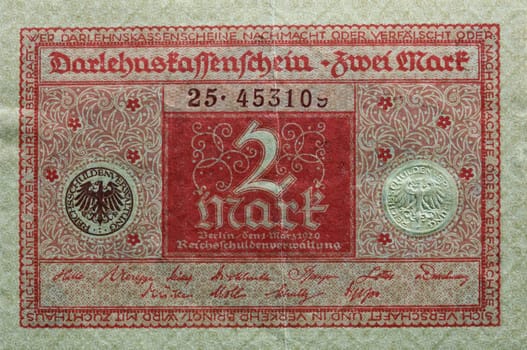 Vintage German Paper Money