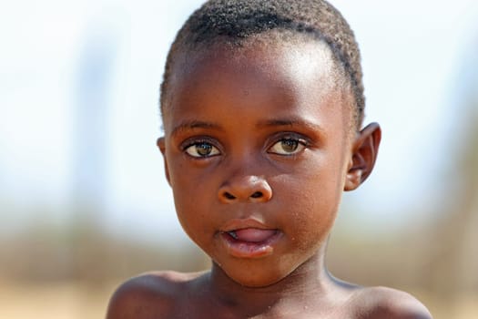 Hambukushu Tribe near Divundu. Caprivi Strip. Namibia. Africa