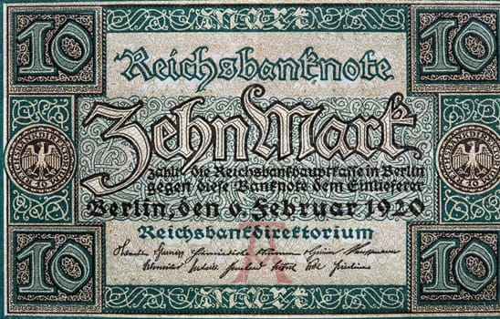 Vintage German Paper Money