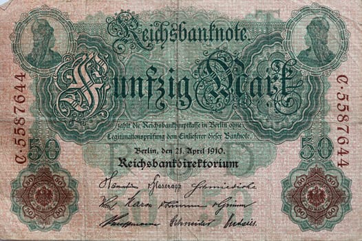 Vintage German Paper Money