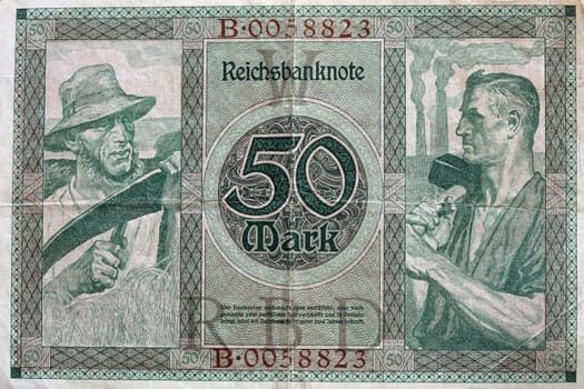 Vintage German Paper Money