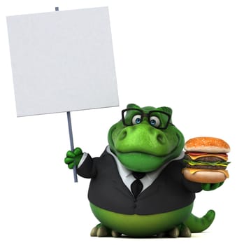 Fun Trex - 3D Illustration