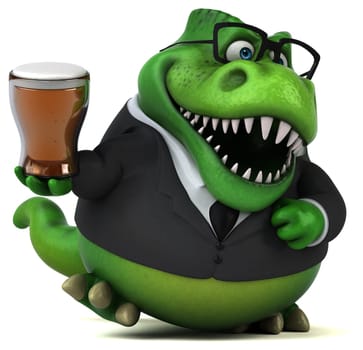 Fun Trex - 3D Illustration