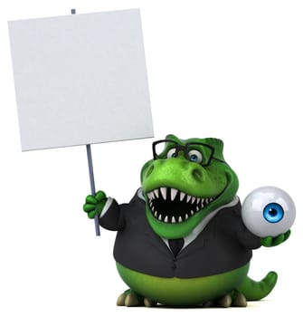 Fun Trex - 3D Illustration