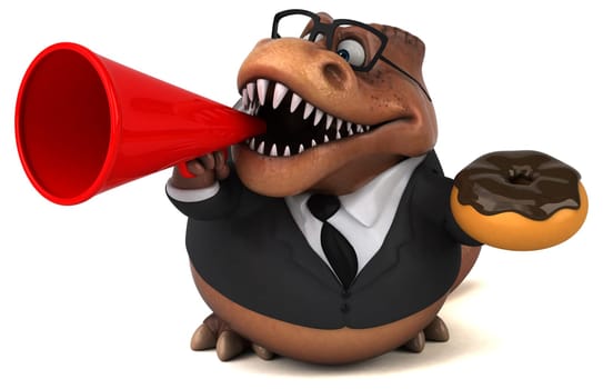 Fun Trex - 3D Illustration