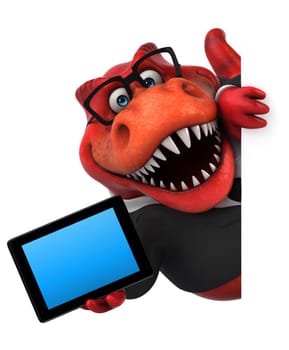 Fun Trex - 3D Illustration