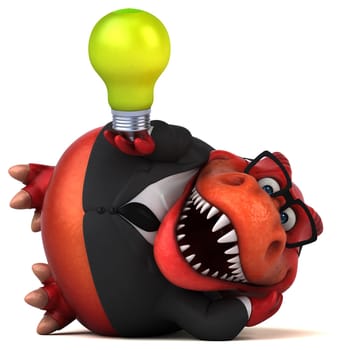 Fun Trex - 3D Illustration