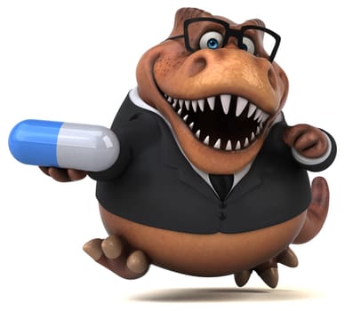 Fun Trex - 3D Illustration