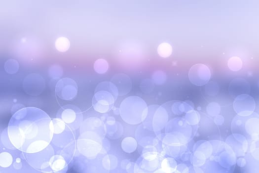 Abstract sunset illustration. Abstract evening or sunset mood background texture with light blue ocean and pastel colored bokeh lights and pink sunny sky. Beautiful sunset.