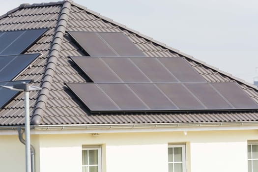 Solar panel, photovoltaic, alternative power source - concept of sustainable resources
