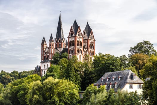 The Limburg Cathedral, also called Georgsdom after its patron saint St. Georg, has been the cathedral church of the Limburg diocese since 1827 and towers above the old town of Limburg an der Lahn.
