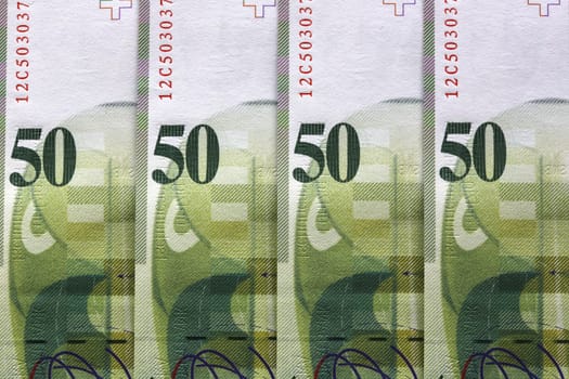 Swiss Francs Banknotes