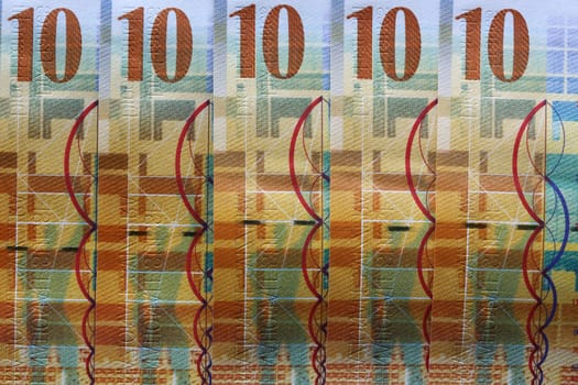 Swiss Francs Banknotes