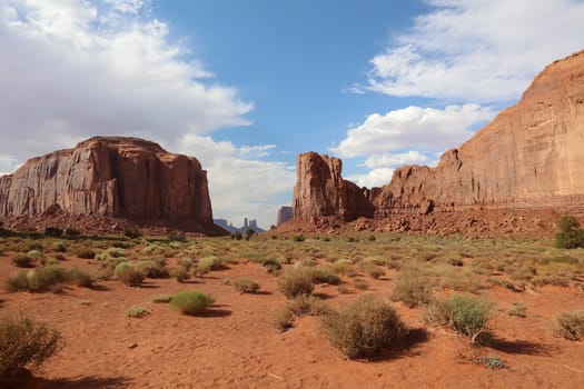 Rock Formation in Monument Valley in Arizona. USA