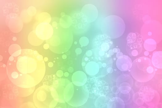 Rainbow background. Abstract fresh delicate pastel vivid colorful fantasy rainbow background texture with defocused bokeh lights. Beautiful light texture.