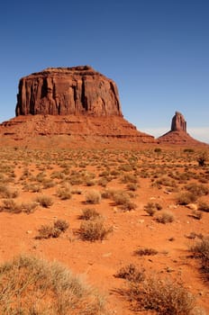 Monument Valley north east Arizona Navajo Nation USA