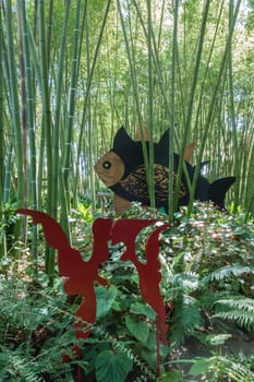André Heller Botanical Garden. Gardone Riviera (BS), ITALY - August 25, 2020