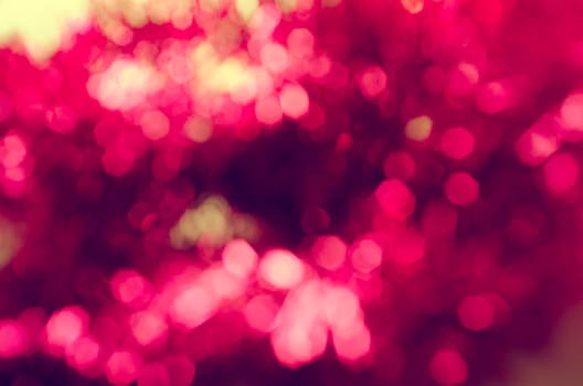 Abstract pink bokeh. Shiny blurred background.