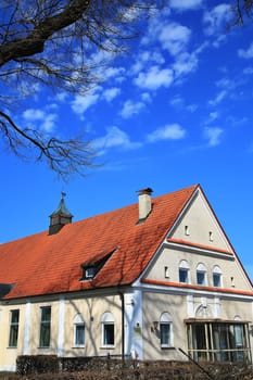 The Jahnhalle is a sight of the city of Illertissen