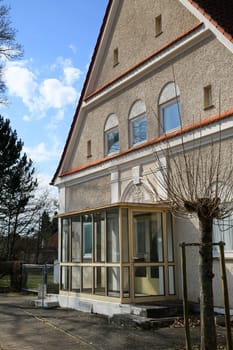 The Jahnhalle is a sight of the city of Illertissen