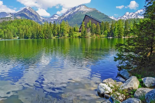 Lake in High Tatra Mountains, Slovakia