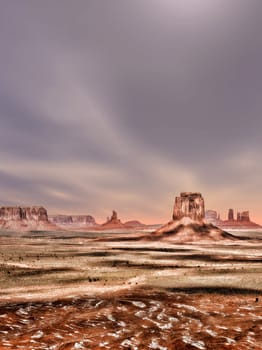 Monument Valley north east Arizona Navajo Nation USA
