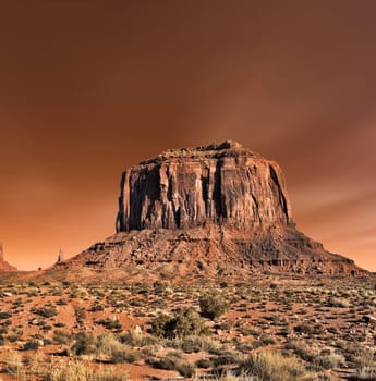 Monument Valley north east Arizona Navajo Nation