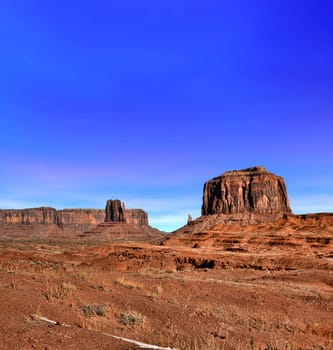 Monument Valley north east Arizona Navajo Nation USA