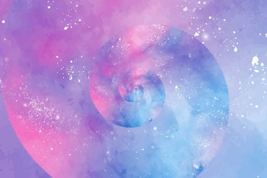 Indigo tie dye pattern. Blue and pink background. Abstract fashion design