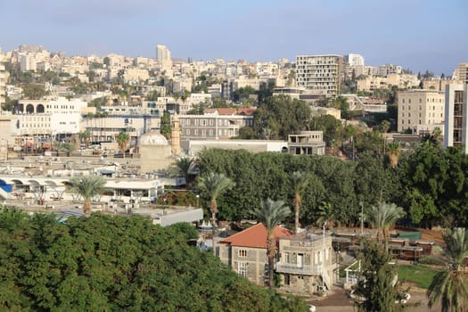 Tiberias at the Sea of Galilee in Israel
