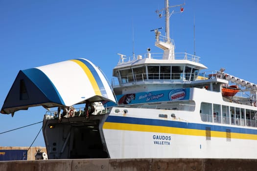 Car Ferry between Malta and Gozo