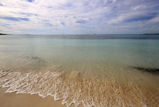 Es Trenc Beach near Ses Salines. Majorca. Spain