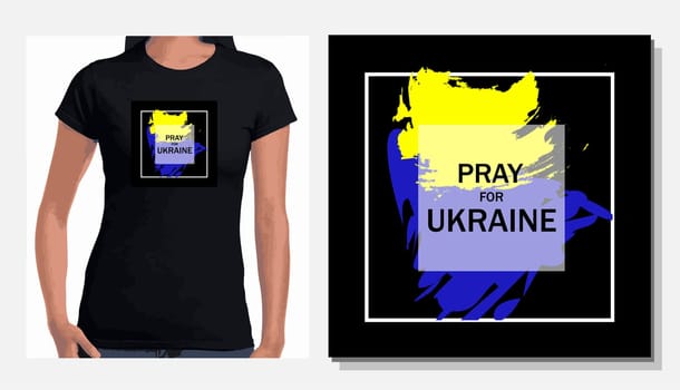 trend print 2022. support for ukraine. Translation from Ukrainian: glory to the heroes. The concept is no war.