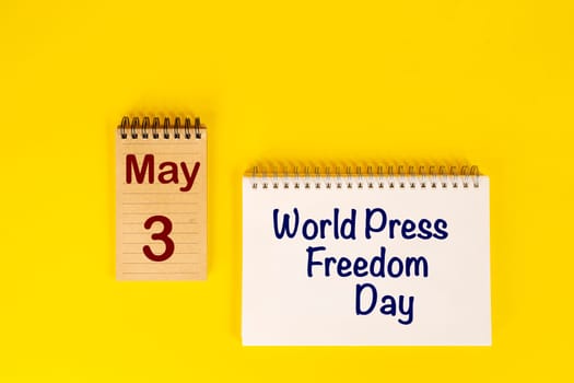 The celebration of the  World Press Freedom Day the May 3.