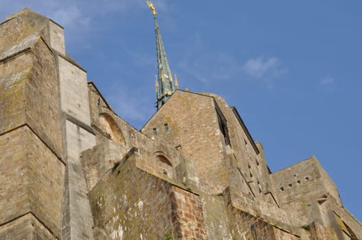 Mont Saint michel architectural detail