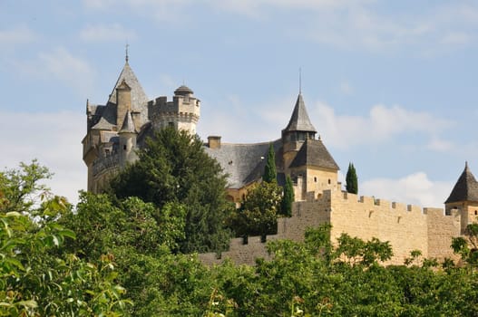 Village of Montfort in Périgord