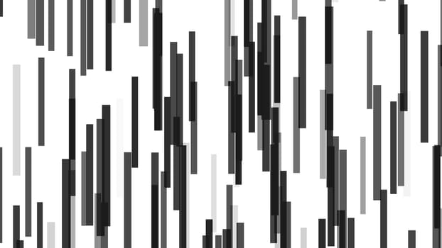 Black stripes on white background. Computer generated 3d render