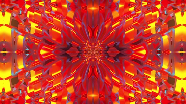 Iridescent abstract background. Computer generated 3d render