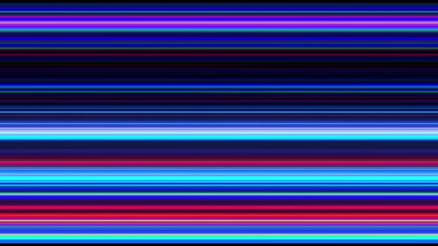 Striped minimalistic 3d render design with digital simple tracery. Decorative modern textures of trendy cyber interior. Rays of light with changing polarity with straight bundle elements.