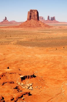 Monument Valley north east Arizona Navajo Nation