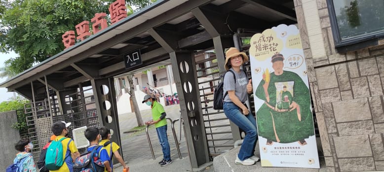 Anping Castle, Tainan - Mar 17, 2022 : The Dutch in the early 17th century, combining military and commercial forces, occupied today's Anping in 1624 and built the city of Geranja as its defensive fortress. The whole project was completed in 1634