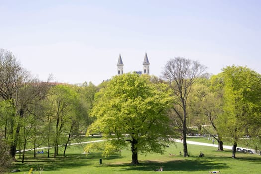 English Garden in Munich