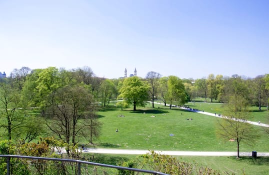 English Garden in Munich