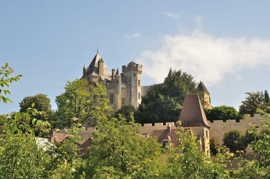 Village of Montfort in Périgord
